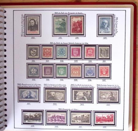 1849-1990, Belle collection de France, montée par le