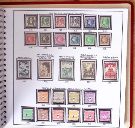 1849-1990, Belle collection de France, montée par le