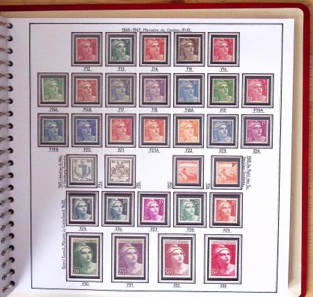 1849-1990, Belle collection de France, montée par le