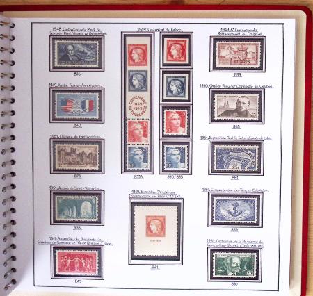 1849-1990, Belle collection de France, montée par le