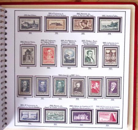 1849-1990, Belle collection de France, montée par le