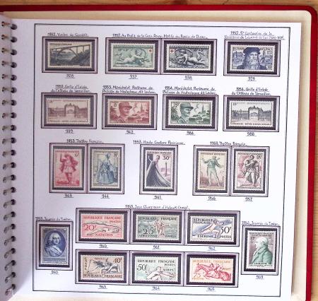 1849-1990, Belle collection de France, montée par le