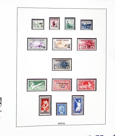 1849-2013, Collection de France bien constituée en