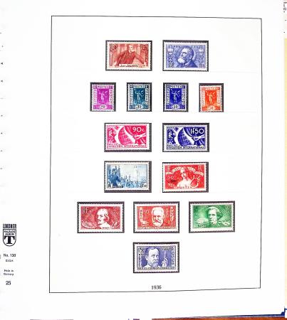 1849-2013, Collection de France bien constituée en
