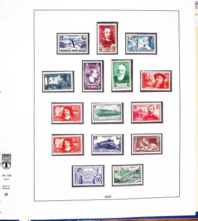 1849-2013, Collection de France bien constituée en