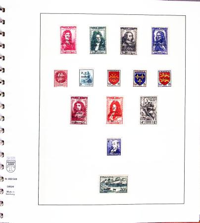 1849-2013, Collection de France bien constituée en