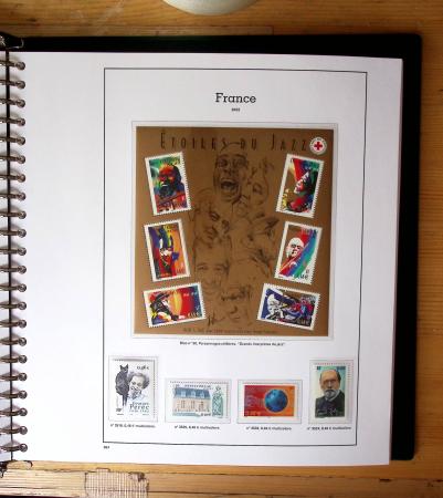 1940-2010, Collection de France neufs, commençant en