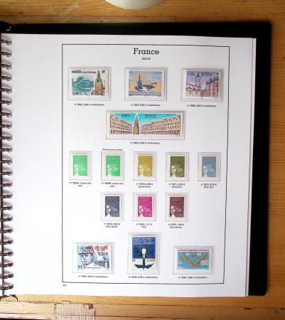 1940-2010, Collection de France neufs, commençant en
