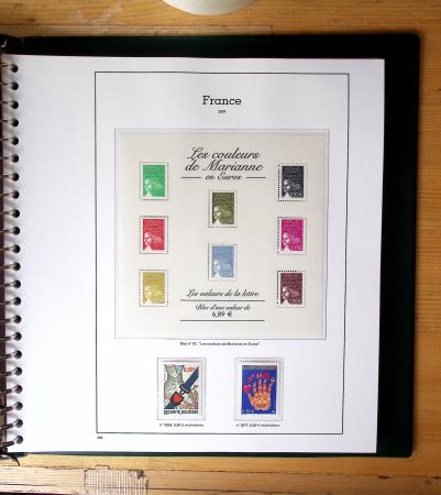 1940-2010, Collection de France neufs, commençant en