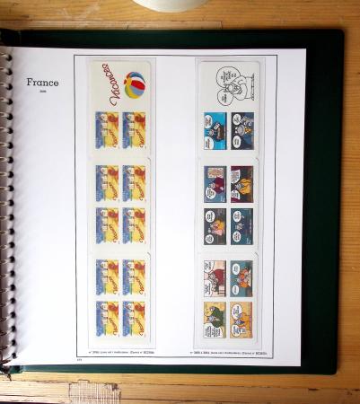 1940-2010, Collection de France neufs, commençant en