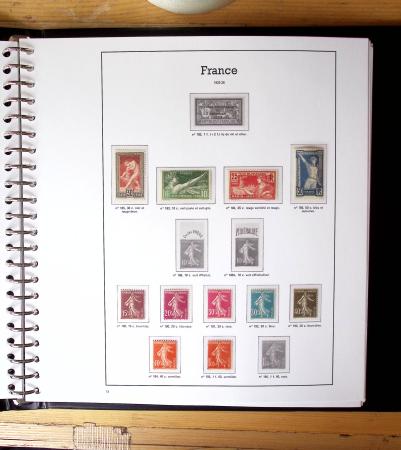 1940-2010, Collection de France neufs, commençant en