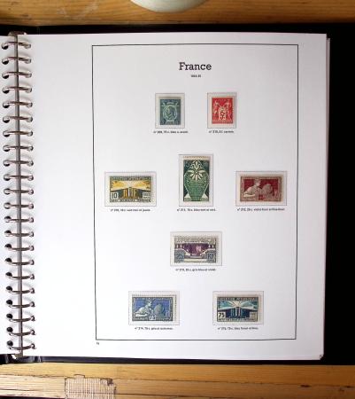 1940-2010, Collection de France neufs, commençant en