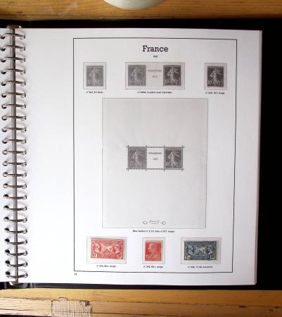 1940-2010, Collection de France neufs, commençant en