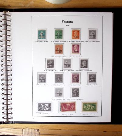 1940-2010, Collection de France neufs, commençant en