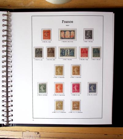 1940-2010, Collection de France neufs, commençant en