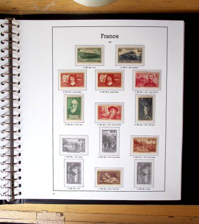 1940-2010, Collection de France neufs, commençant en