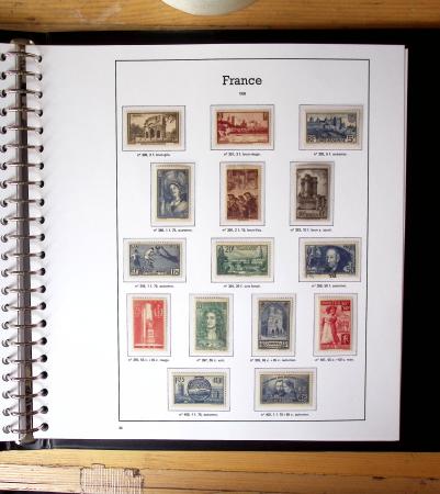 1940-2010, Collection de France neufs, commençant en