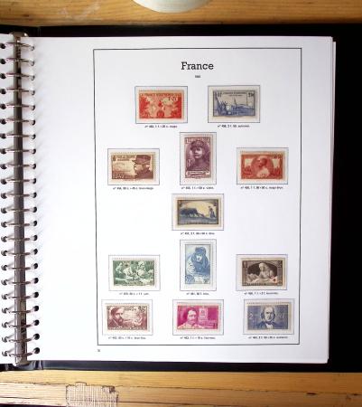 1940-2010, Collection de France neufs, commençant en