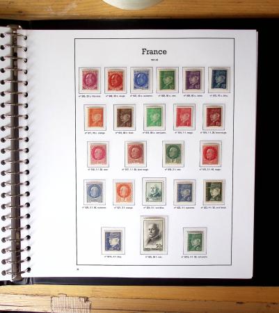 1940-2010, Collection de France neufs, commençant en