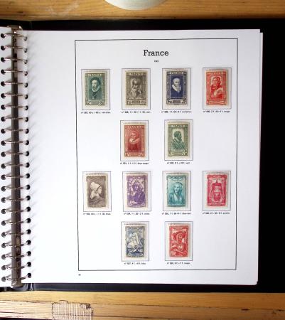 1940-2010, Collection de France neufs, commençant en