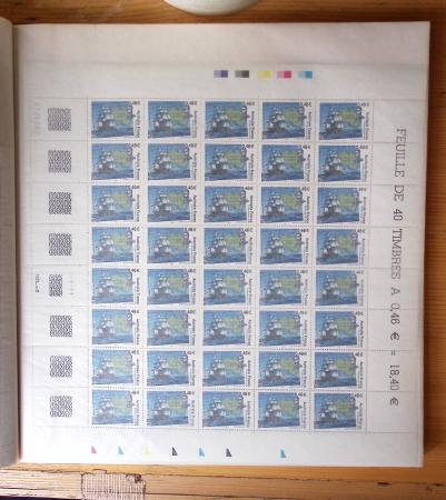 1940-2010, Collection de France neufs, commençant en