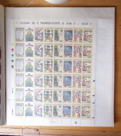 1940-2010, Collection de France neufs, commençant en