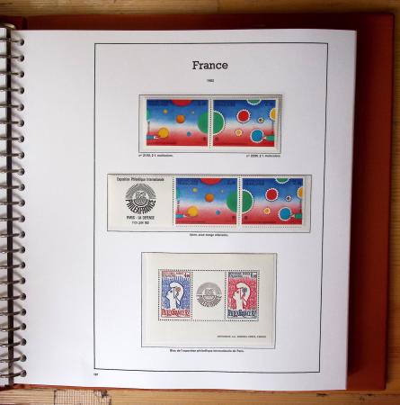 1940-2010, Collection de France neufs, commençant en