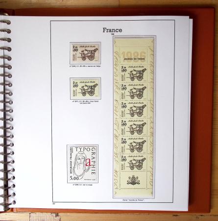 1940-2010, Collection de France neufs, commençant en