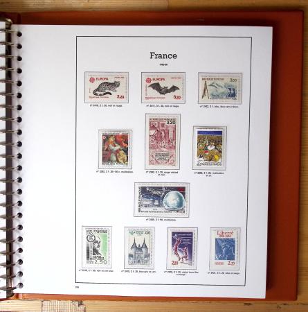 1940-2010, Collection de France neufs, commençant en
