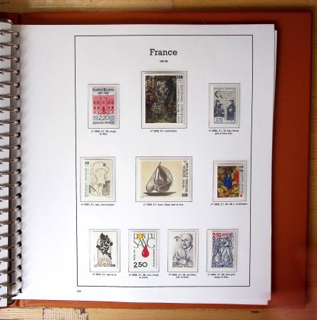 1940-2010, Collection de France neufs, commençant en