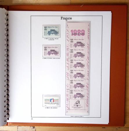 1940-2010, Collection de France neufs, commençant en