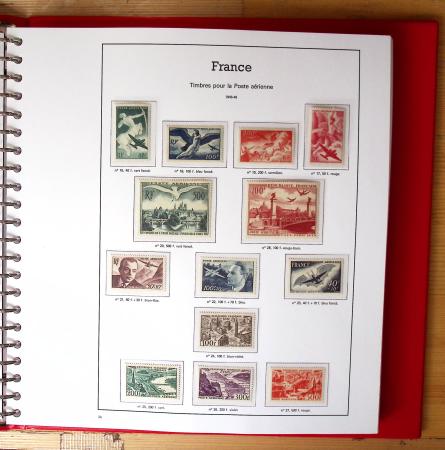 1940-2010, Collection de France neufs, commençant en