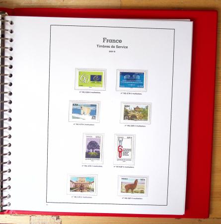1940-2010, Collection de France neufs, commençant en
