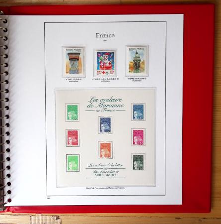 1940-2010, Collection de France neufs, commençant en
