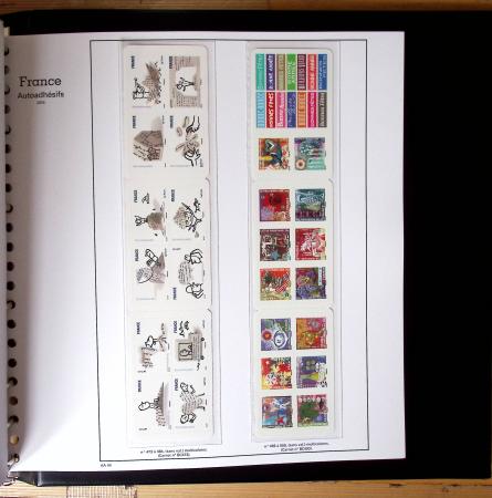 1940-2010, Collection de France neufs, commençant en