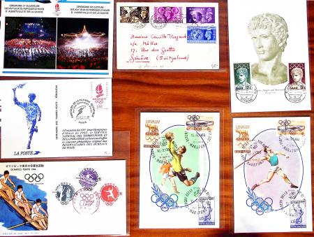 1920-90, Thematic collection in ten stockbooks plus