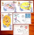 1920-90, Thematic collection in ten stockbooks plus