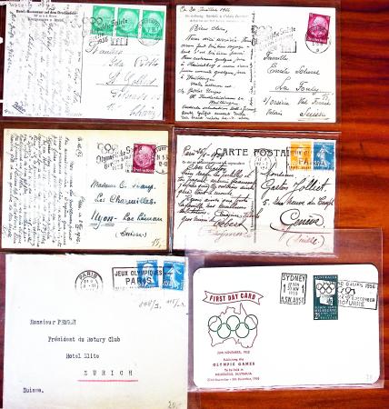 1920-90, Thematic collection in ten stockbooks plus