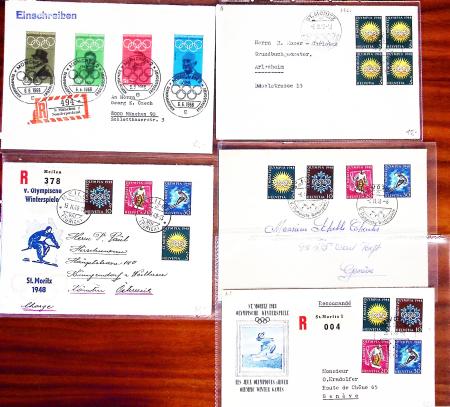 1920-90, Thematic collection in ten stockbooks plus