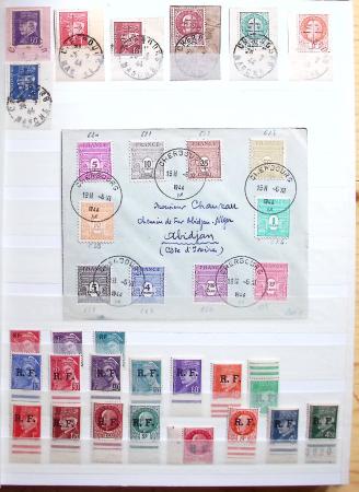1900-1940, Collection de France un 1 classeur Présidence,