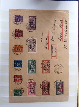 1900-1940, Collection de France un 1 classeur Présidence,