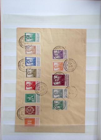 1900-1940, Collection de France un 1 classeur Présidence,