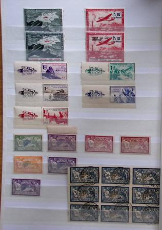 1900-1940, Collection de France un 1 classeur Présidence,