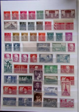 1900-1940, Collection de France un 1 classeur Présidence,