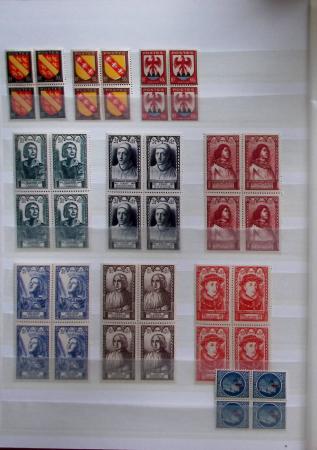 1900-1940, Collection de France un 1 classeur Présidence,