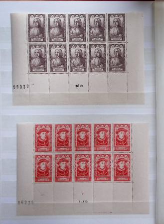 1900-1940, Collection de France un 1 classeur Présidence,