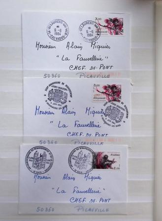 1900-1940, Collection de France un 1 classeur Présidence,