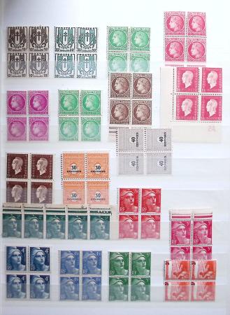 1900-1940, Collection de France un 1 classeur Présidence,