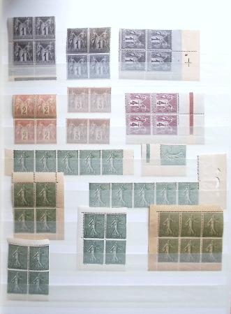 1900-1940, Collection de France un 1 classeur Présidence,