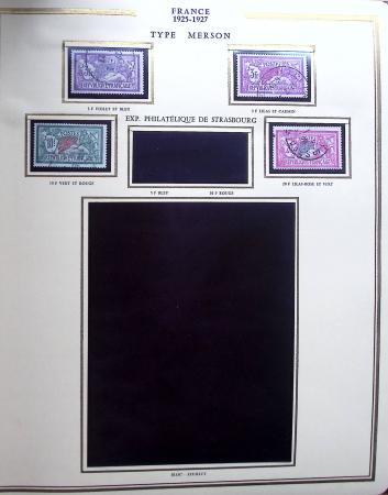 1900-1940, Collection de France un 1 classeur Présidence,